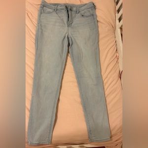 American Eagle, Size 14, next level stretch skinny jeggings, high rise